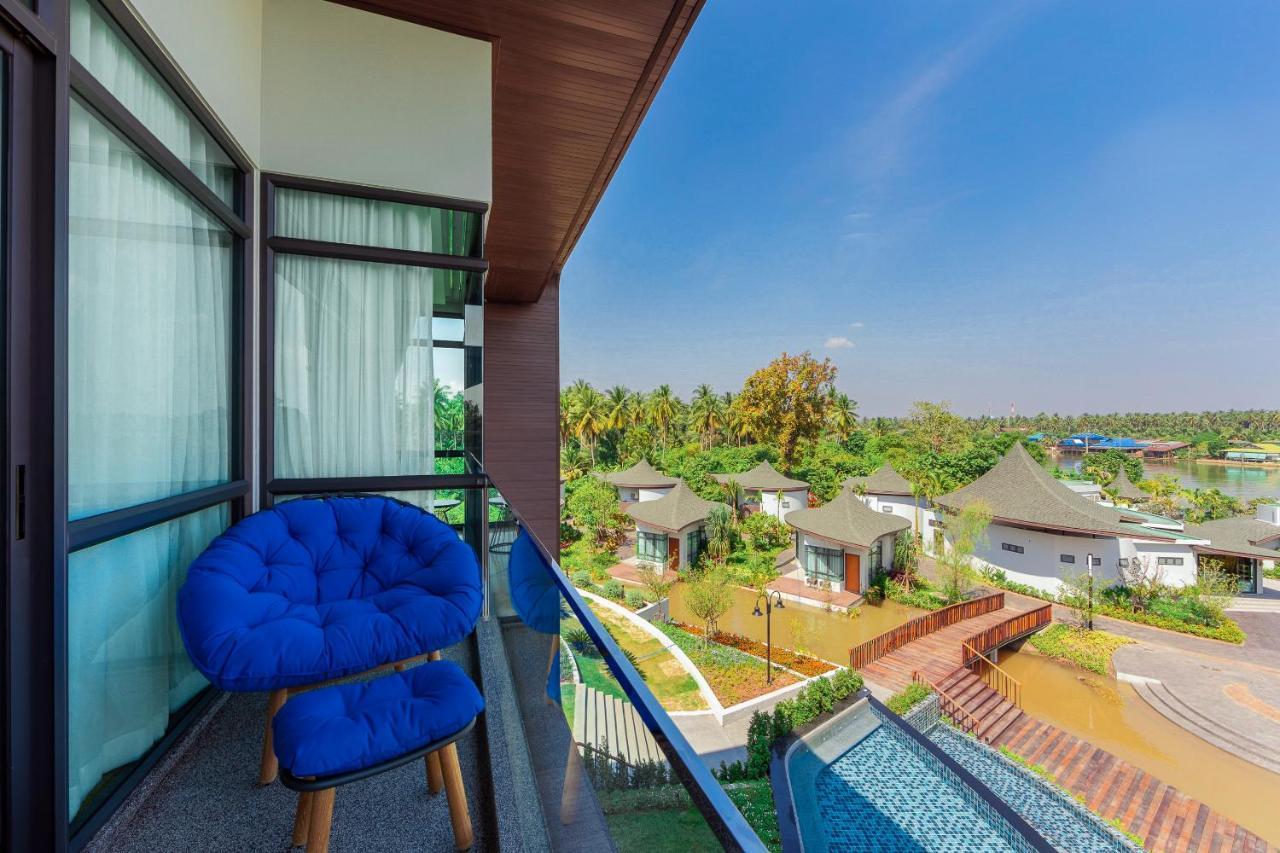 Na Tree Tara Riverside Resort Amphawa Damnoensaduak Bagian luar foto