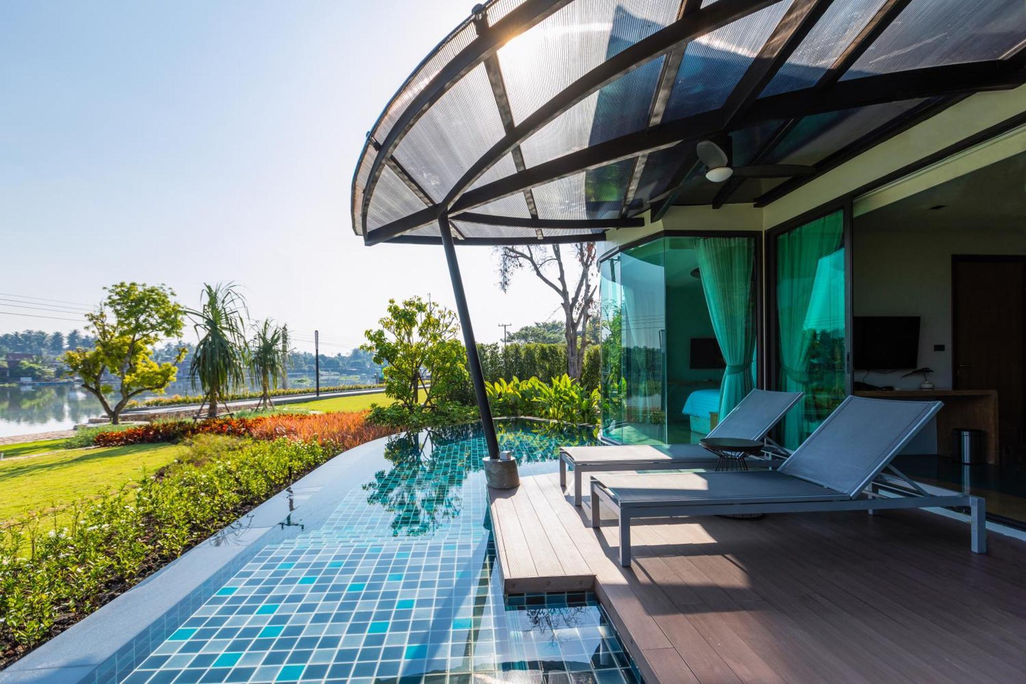 Na Tree Tara Riverside Resort Amphawa Damnoensaduak Ruang foto